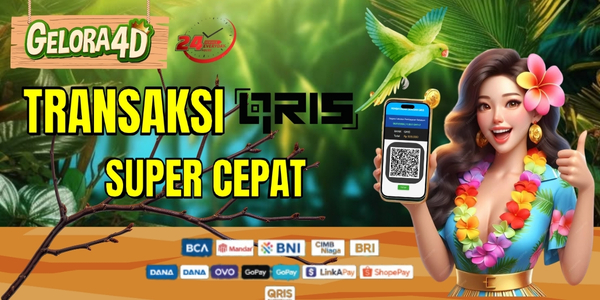DEPOSIT QRIS GELORA4D